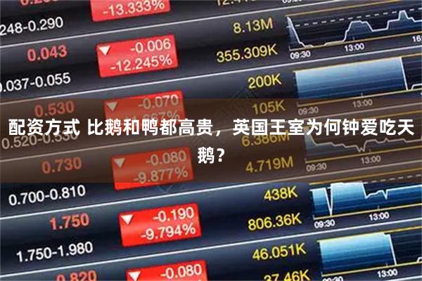 配资方式 比鹅和鸭都高贵,英国王室为何钟爱吃天鹅?